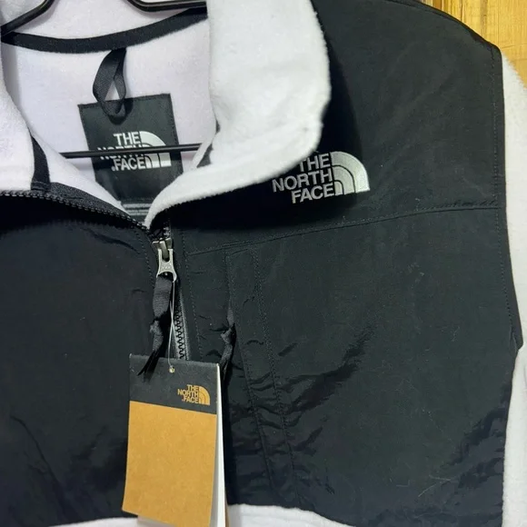 The North Face fleece Denali crop Polartec pull over half zip women’s L - Picture 9 of 12